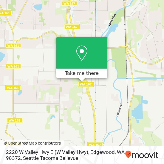 2220 W Valley Hwy E (W Valley Hwy), Edgewood, WA 98372 map