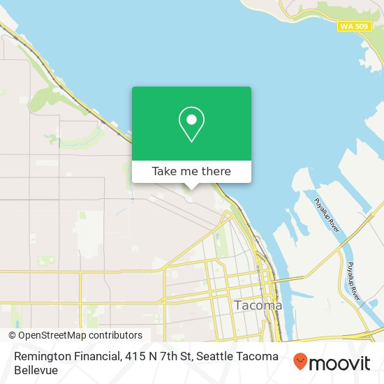 Remington Financial, 415 N 7th St map