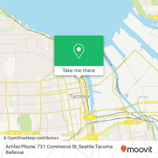 Mapa de Artifex Phone, 731 Commerce St