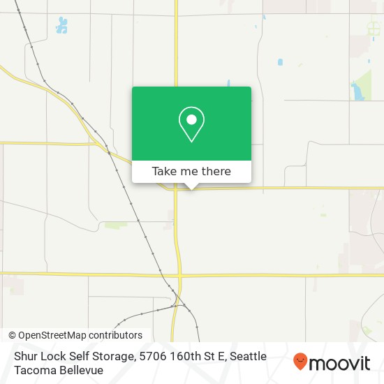 Shur Lock Self Storage, 5706 160th St E map