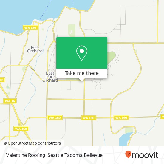 Mapa de Valentine Roofing