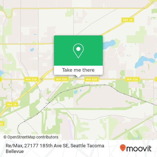 Mapa de Re/Max, 27177 185th Ave SE