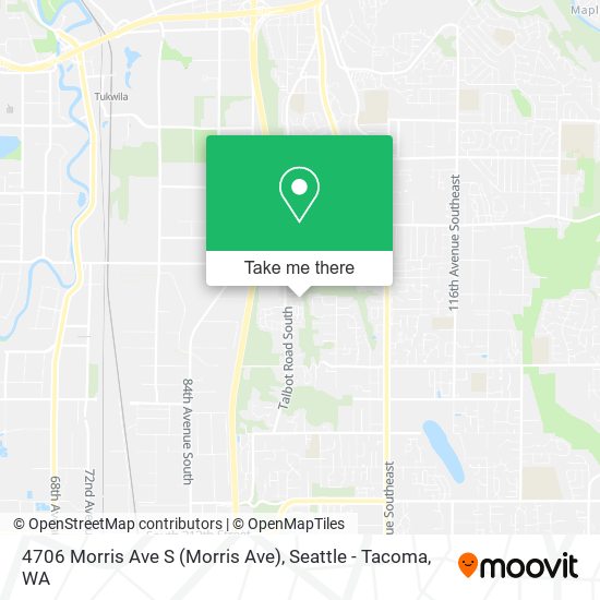 Mapa de 4706 Morris Ave S
