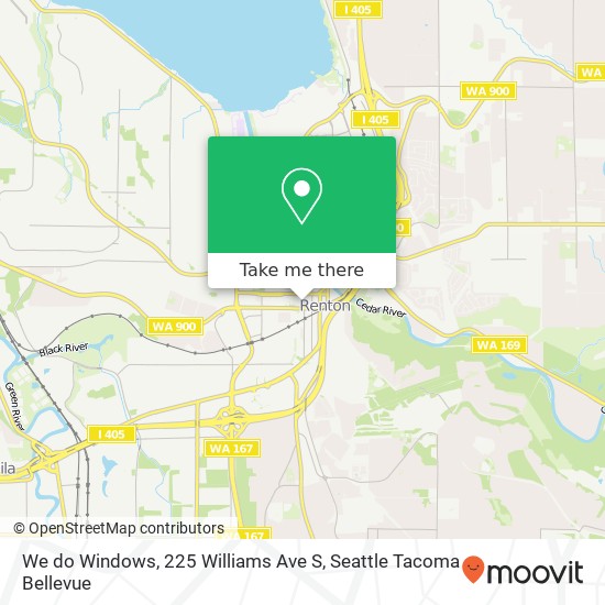 Mapa de We do Windows, 225 Williams Ave S