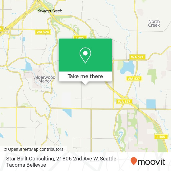 Star Built Consulting, 21806 2nd Ave W map