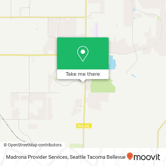 Mapa de Madrona Provider Services, 18710 Meridian E