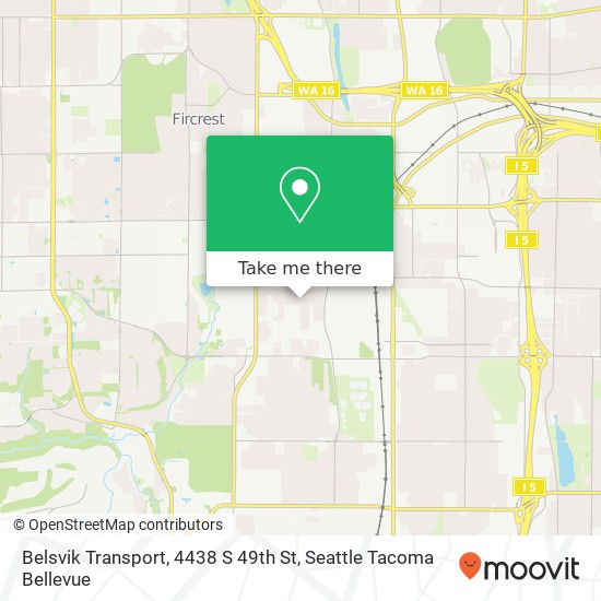 Belsvik Transport, 4438 S 49th St map