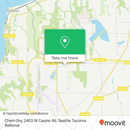 Mapa de Chem-Dry, 2403 W Casino Rd