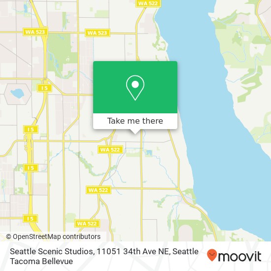Seattle Scenic Studios, 11051 34th Ave NE map