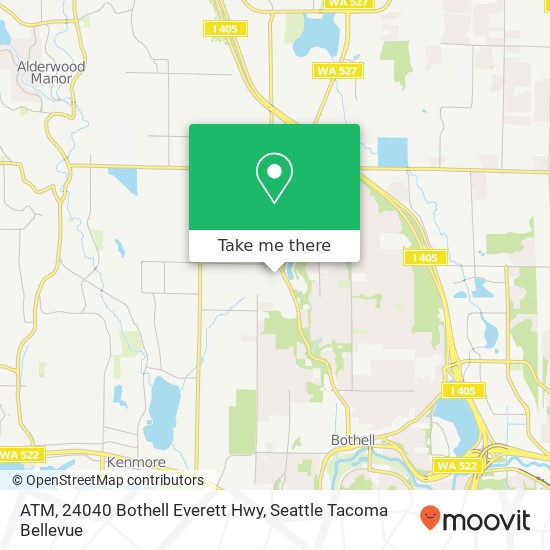 Mapa de ATM, 24040 Bothell Everett Hwy