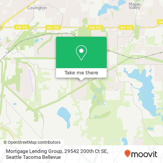 Mortgage Lending Group, 29542 200th Ct SE map