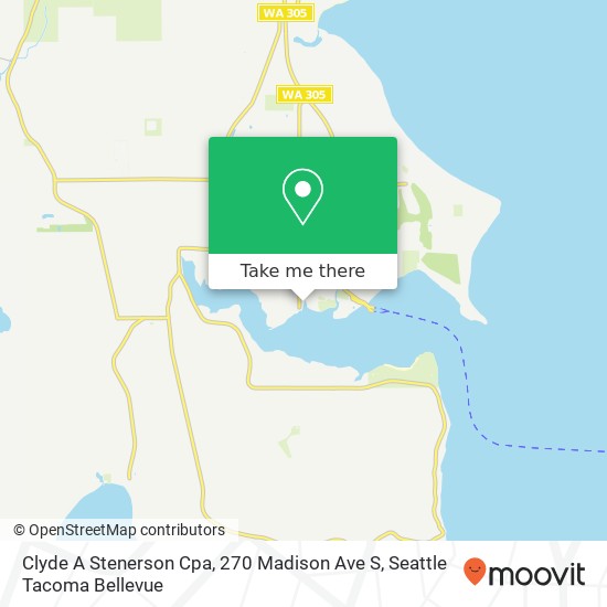 Mapa de Clyde A Stenerson Cpa, 270 Madison Ave S