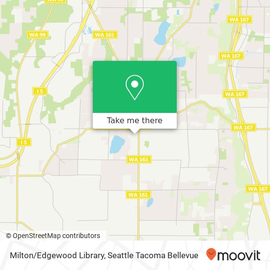 Mapa de Milton/Edgewood Library