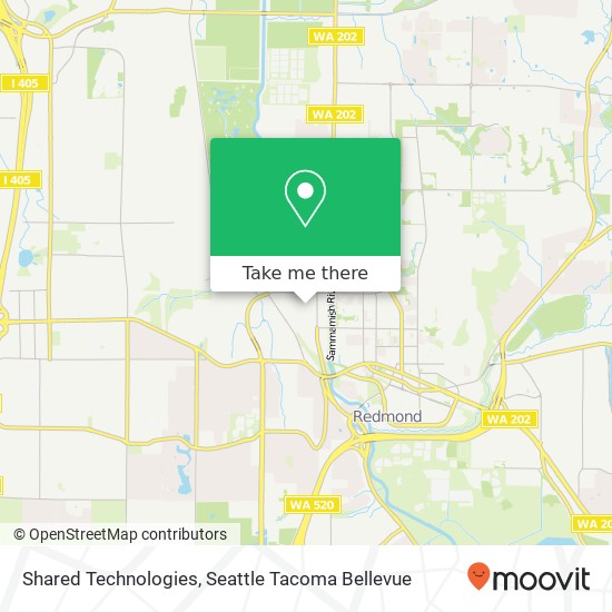 Shared Technologies map