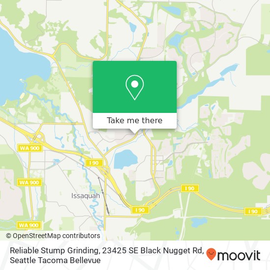 Reliable Stump Grinding, 23425 SE Black Nugget Rd map