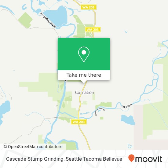 Mapa de Cascade Stump Grinding, 31915 W Morrison St