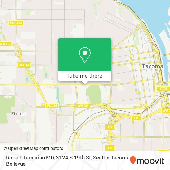 Robert Tamurian MD, 3124 S 19th St map