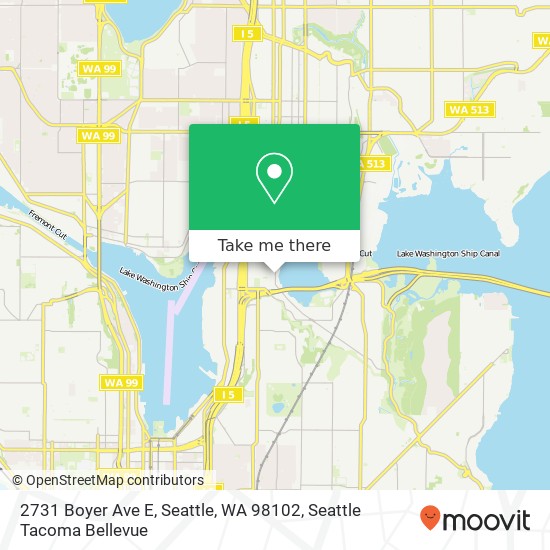 2731 Boyer Ave E, Seattle, WA 98102 map