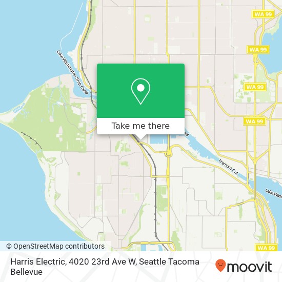 Harris Electric, 4020 23rd Ave W map