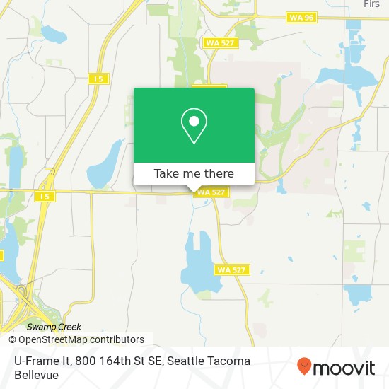 Mapa de U-Frame It, 800 164th St SE