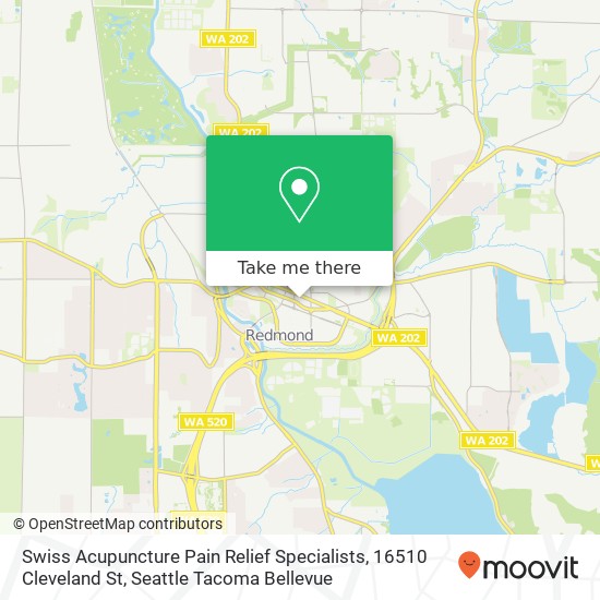 Swiss Acupuncture Pain Relief Specialists, 16510 Cleveland St map