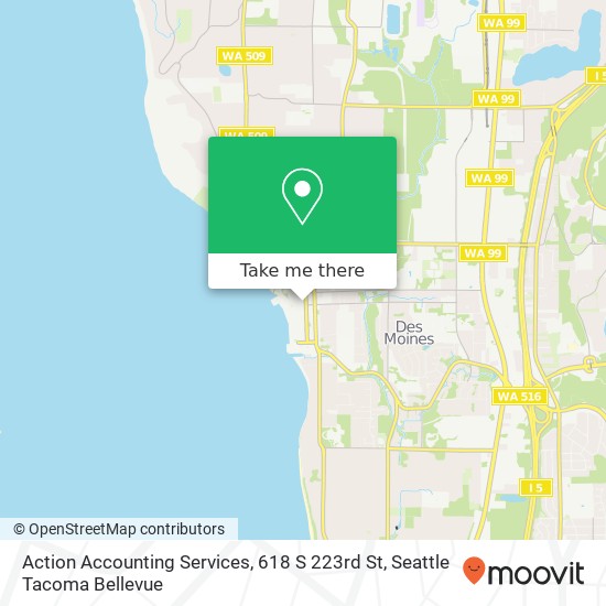 Action Accounting Services, 618 S 223rd St map