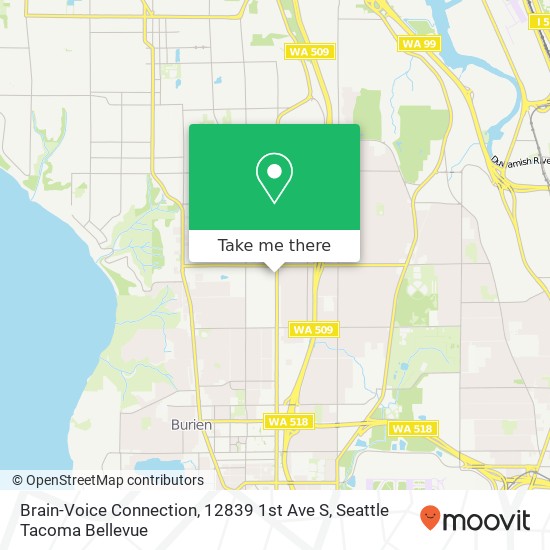 Mapa de Brain-Voice Connection, 12839 1st Ave S