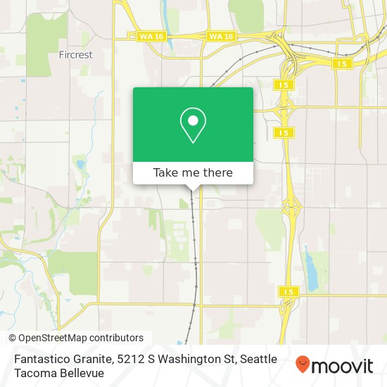 Fantastico Granite, 5212 S Washington St map