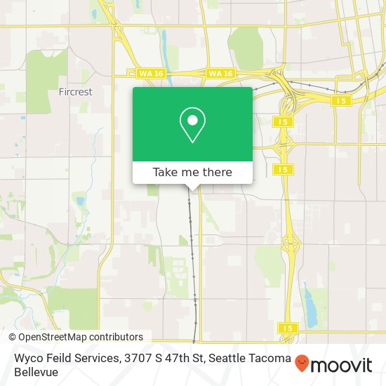 Wyco Feild Services, 3707 S 47th St map