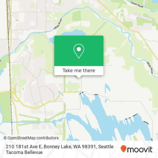 210 181st Ave E, Bonney Lake, WA 98391 map