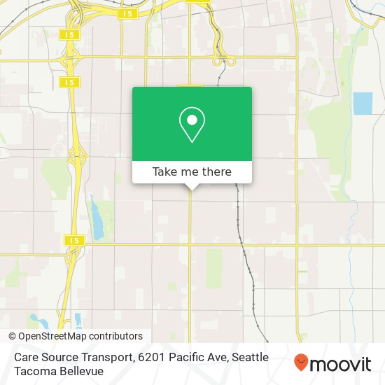 Care Source Transport, 6201 Pacific Ave map