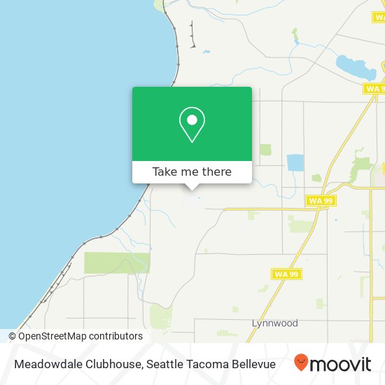 Meadowdale Clubhouse map