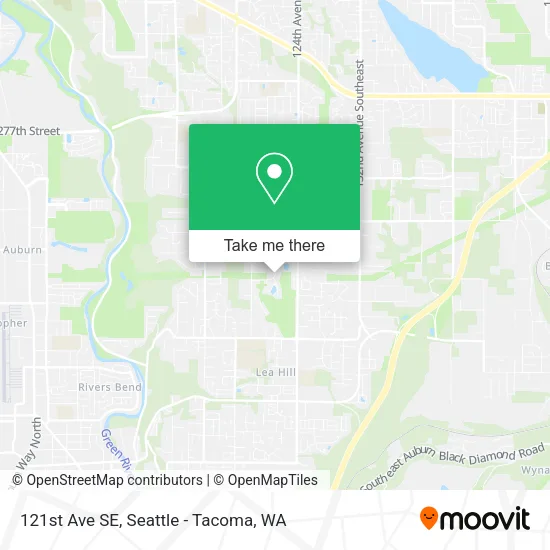 Mapa de 121st Ave SE