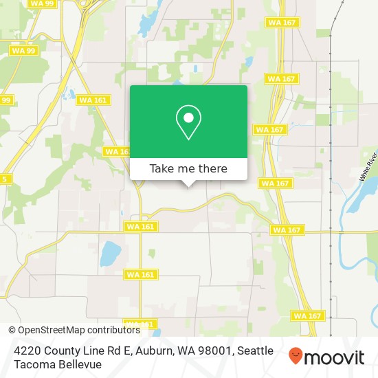 4220 County Line Rd E, Auburn, WA 98001 map