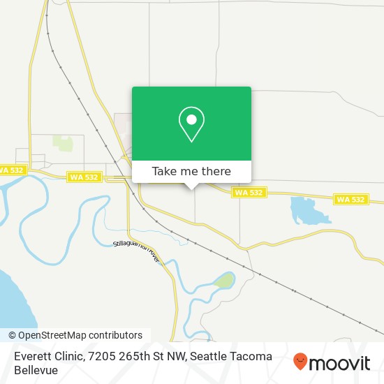 Mapa de Everett Clinic, 7205 265th St NW