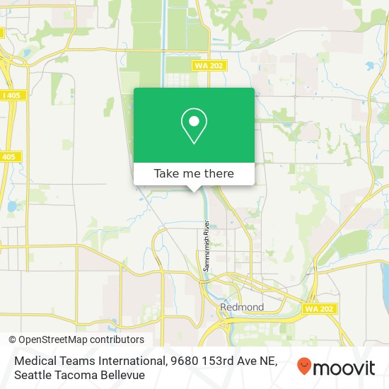Medical Teams International, 9680 153rd Ave NE map