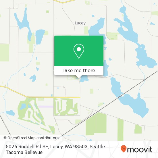 5026 Ruddell Rd SE, Lacey, WA 98503 map