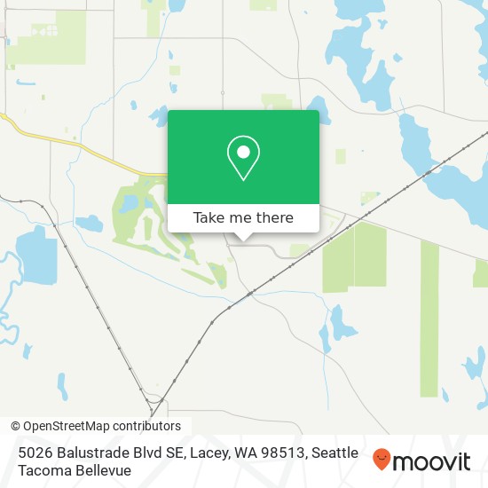 5026 Balustrade Blvd SE, Lacey, WA 98513 map