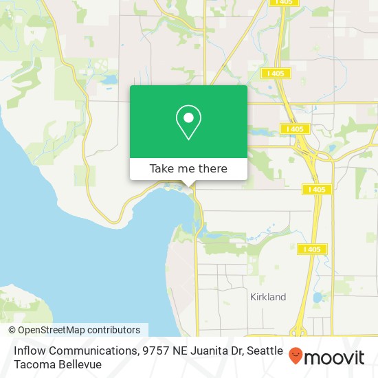 Inflow Communications, 9757 NE Juanita Dr map