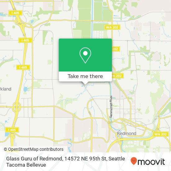 Glass Guru of Redmond, 14572 NE 95th St map