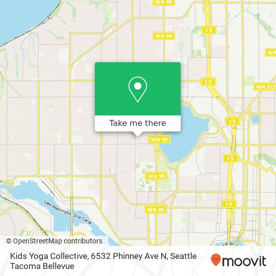 Kids Yoga Collective, 6532 Phinney Ave N map