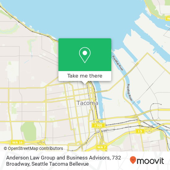 Anderson Law Group and Business Advisors, 732 Broadway map