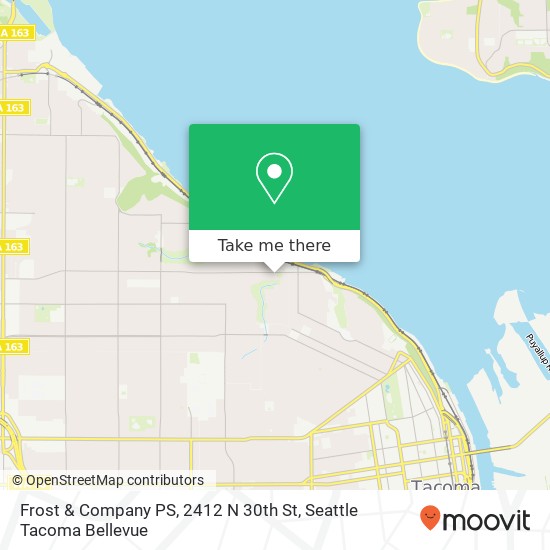 Mapa de Frost & Company PS, 2412 N 30th St
