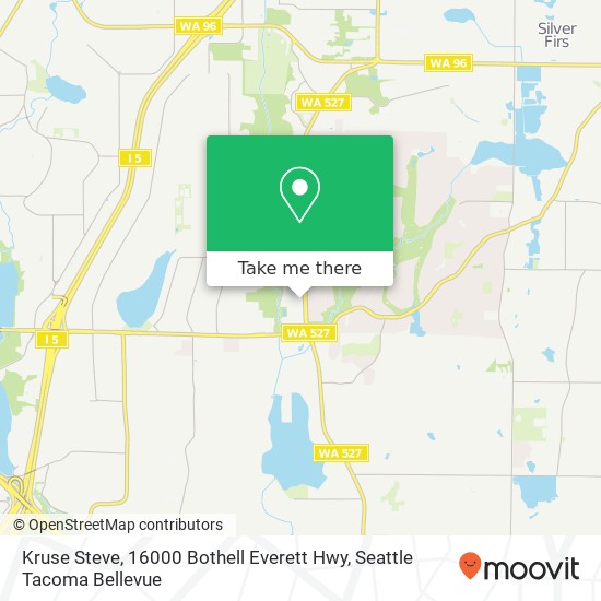 Mapa de Kruse Steve, 16000 Bothell Everett Hwy