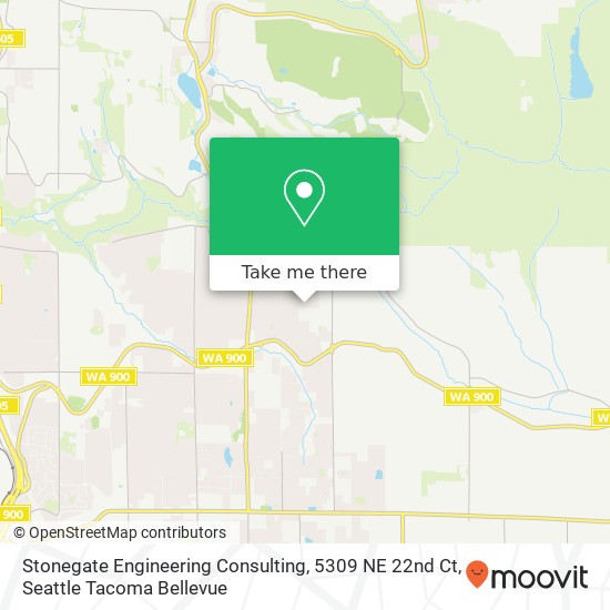 Mapa de Stonegate Engineering Consulting, 5309 NE 22nd Ct