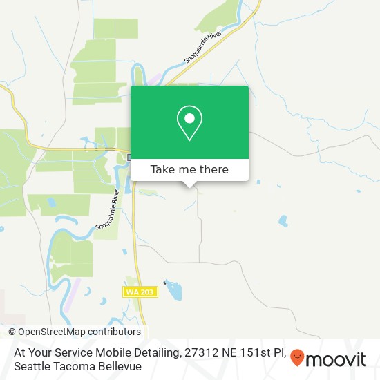 At Your Service Mobile Detailing, 27312 NE 151st Pl map