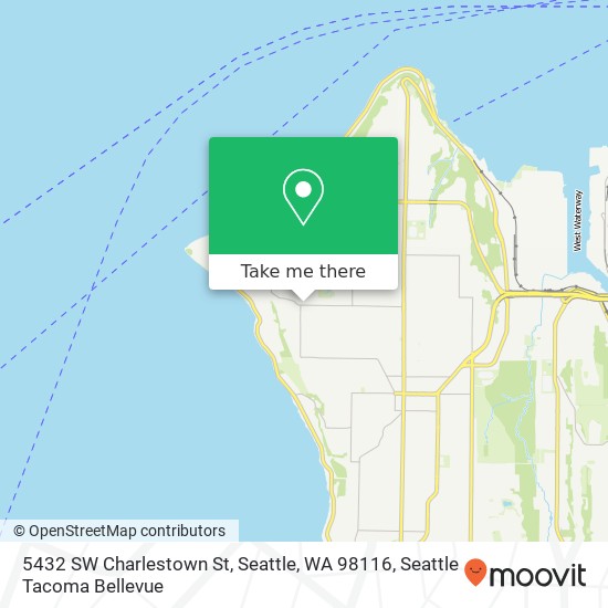 5432 SW Charlestown St, Seattle, WA 98116 map