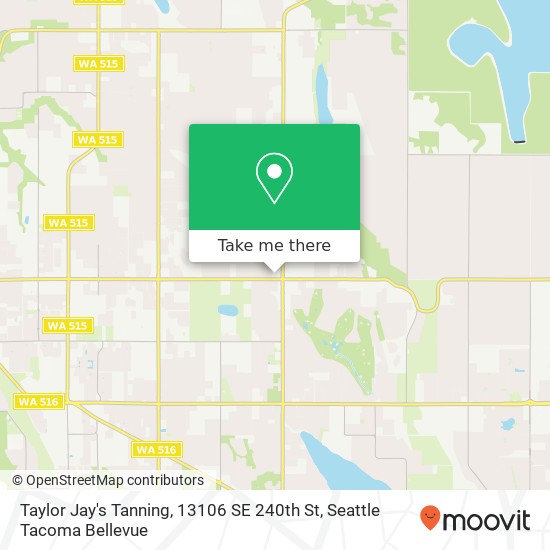 Taylor Jay's Tanning, 13106 SE 240th St map