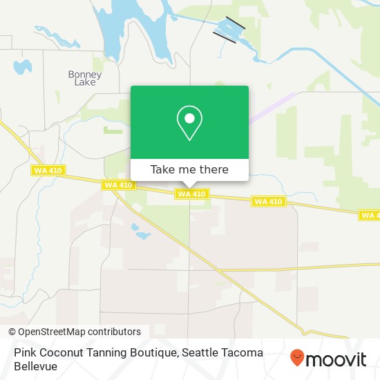 Mapa de Pink Coconut Tanning Boutique, 9805 214th Ave E