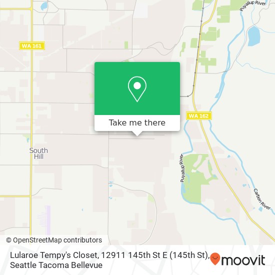 Mapa de Lularoe Tempy's Closet, 12911 145th St E